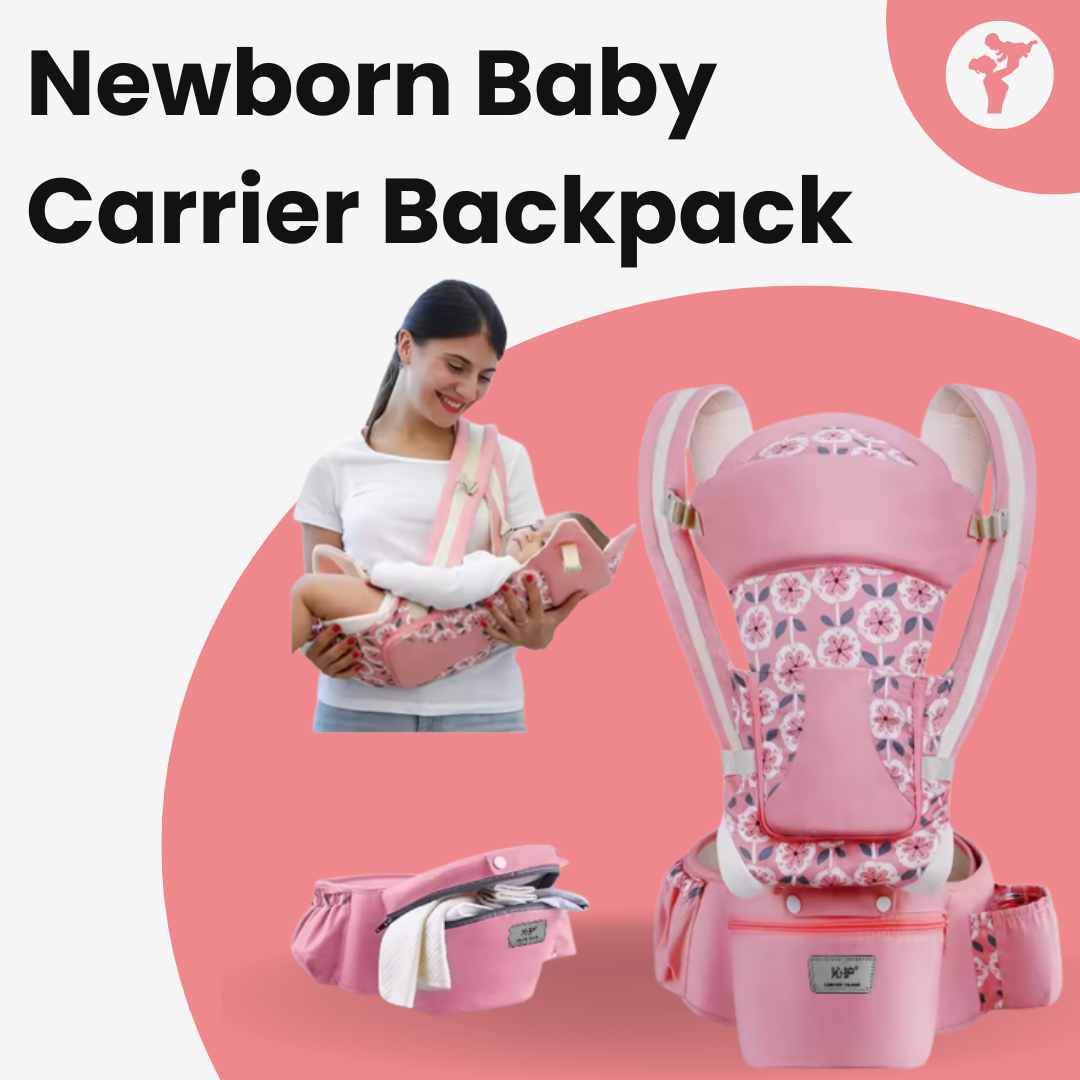 Momywishes™ Newborn Ergonomic Baby Carrier Backpack