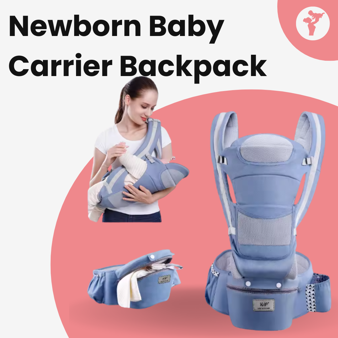 Momywishes™ Newborn Ergonomic Baby Carrier Backpack