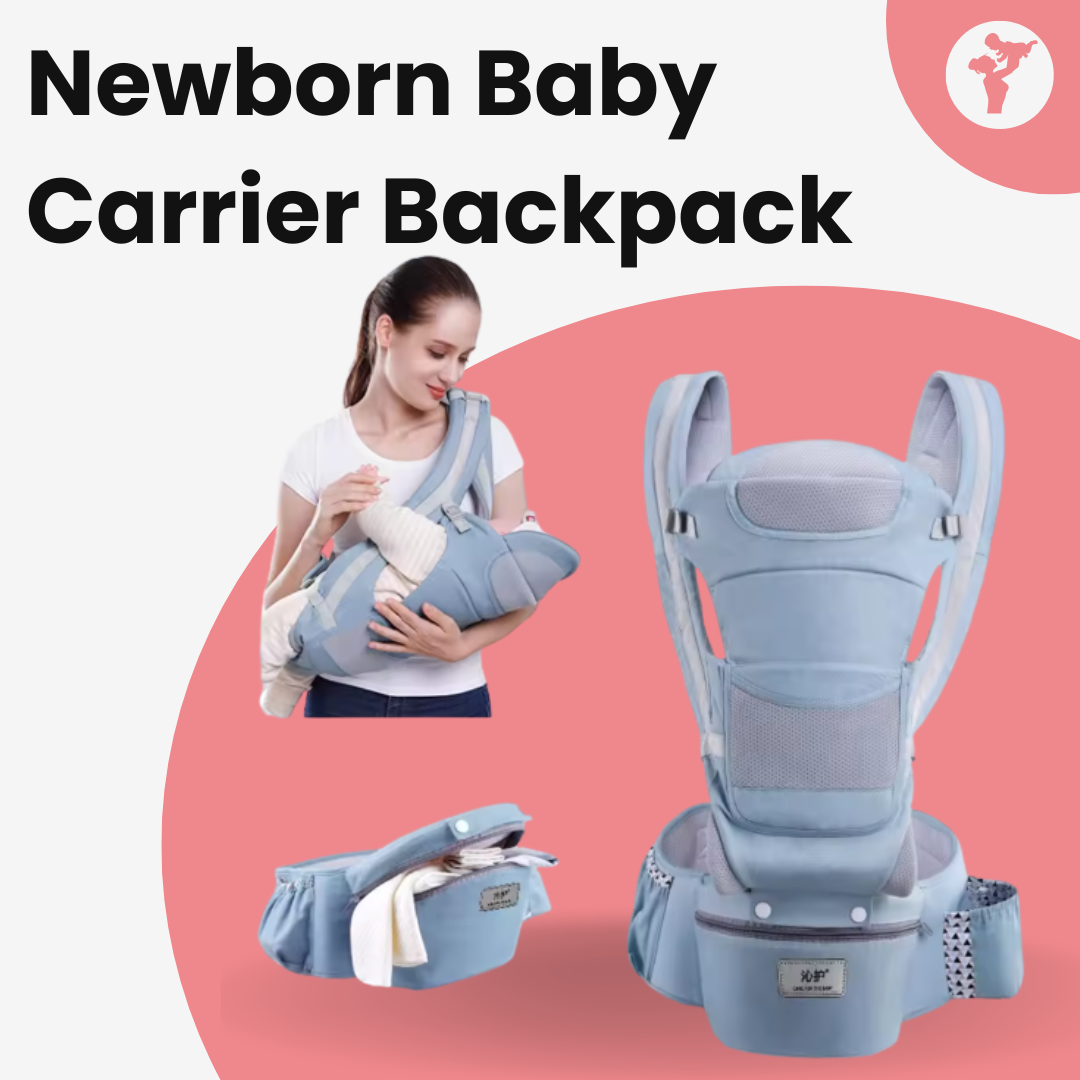 Momywishes™ Newborn Ergonomic Baby Carrier Backpack