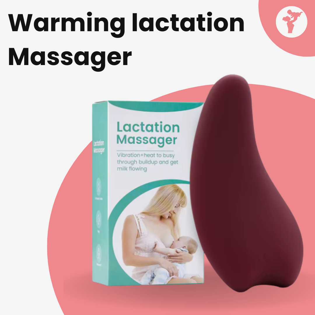 Momywishes™ Warming lactation Massager