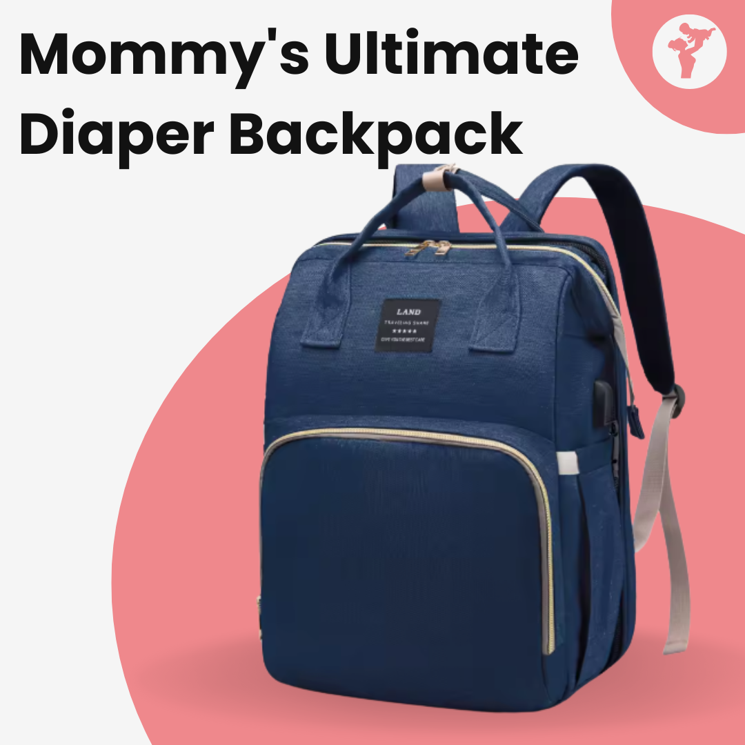 Momywishes™ Mommy's Ultimate Diaper Backpack