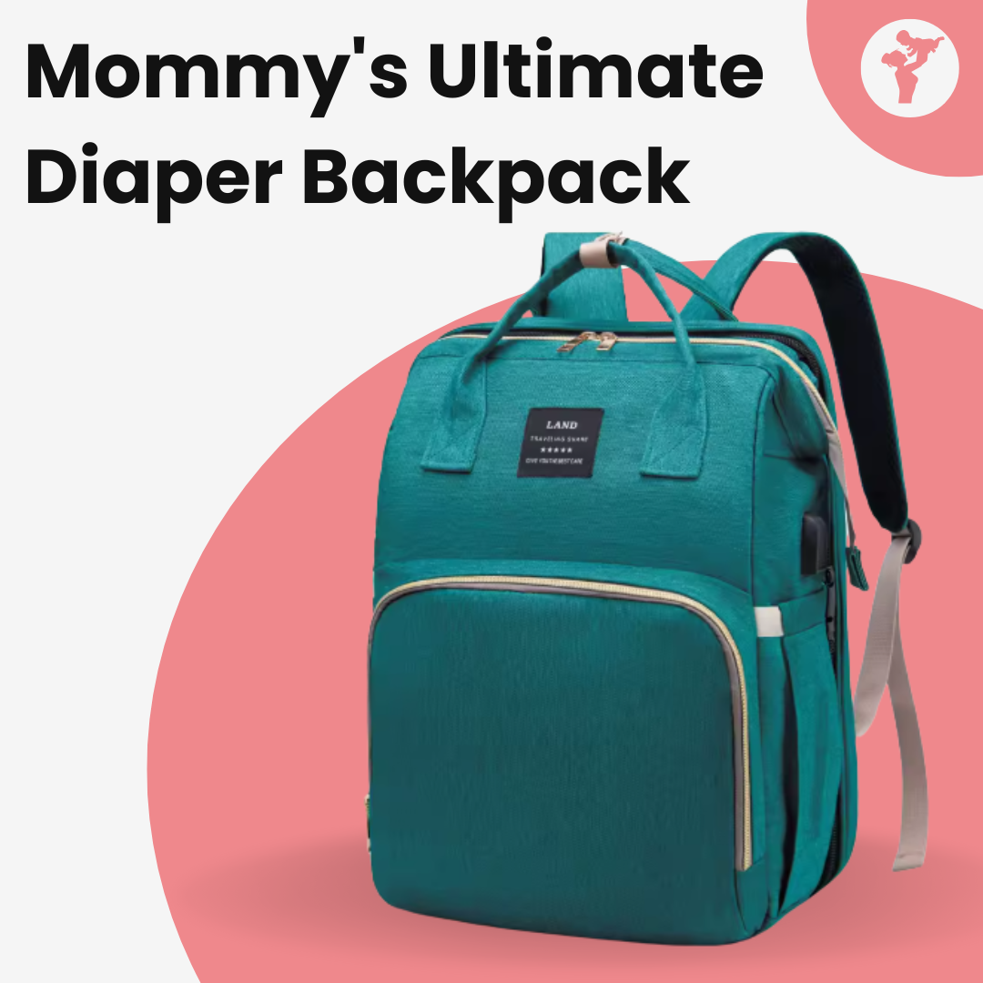 Momywishes™ Mommy's Ultimate Diaper Backpack