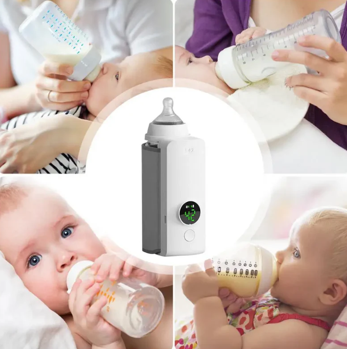Momywishes™ Portable Wireless Baby Bottle Warmer
