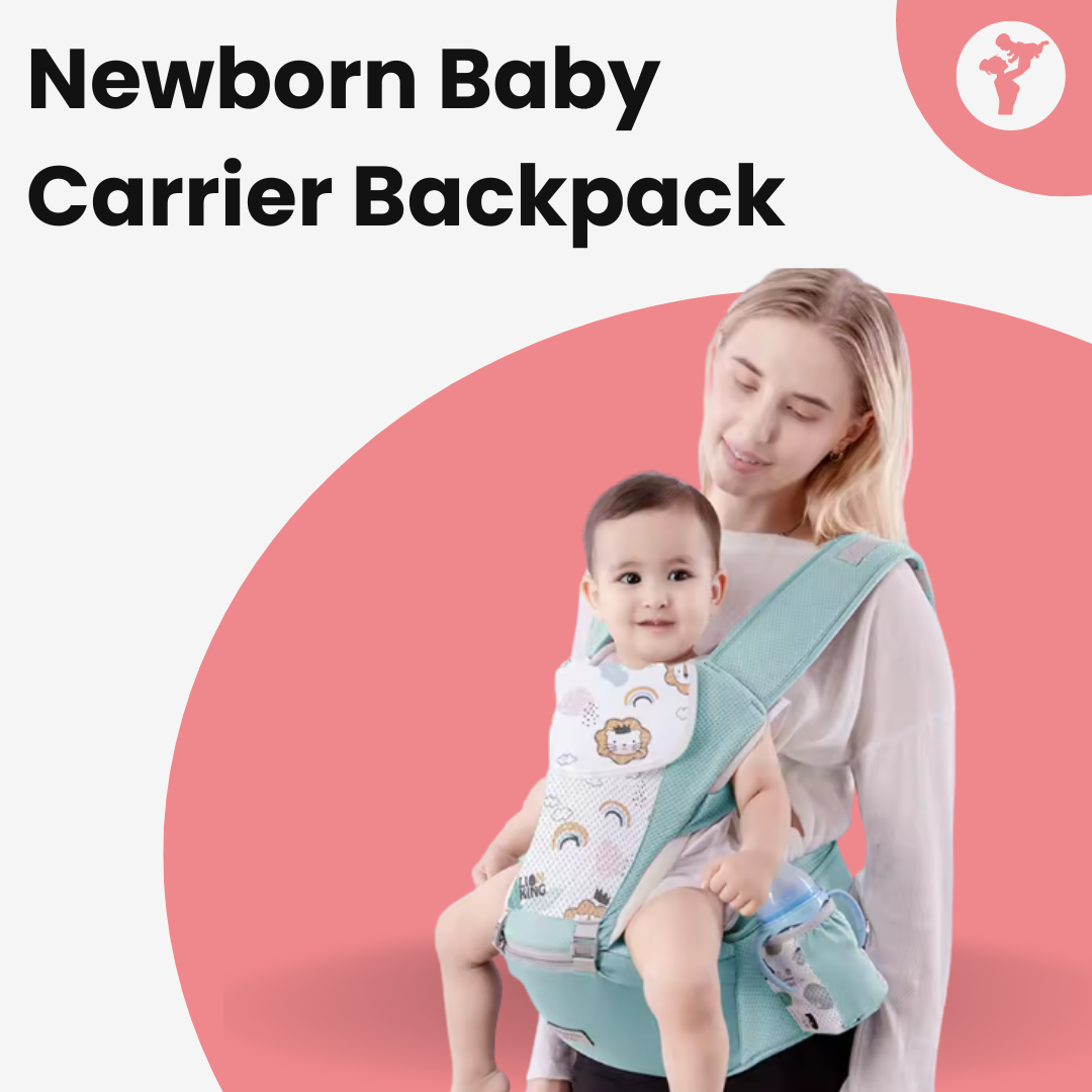Momywishes™ Newborn Ergonomic Baby Carrier Backpack