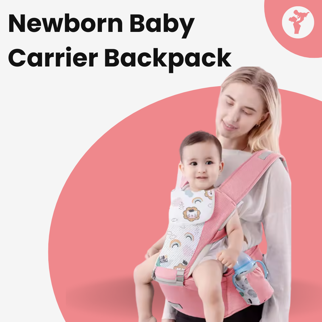 Momywishes™ Newborn Ergonomic Baby Carrier Backpack