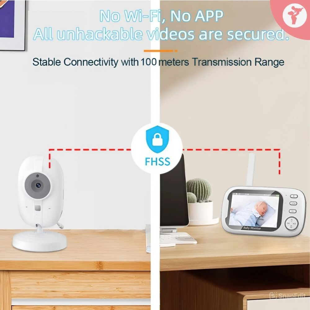 Momywishes™ Wireless Video Baby Monitor