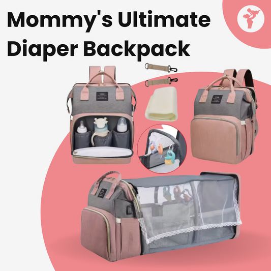 Momywishes™ Mommy's Ultimate Diaper Backpack